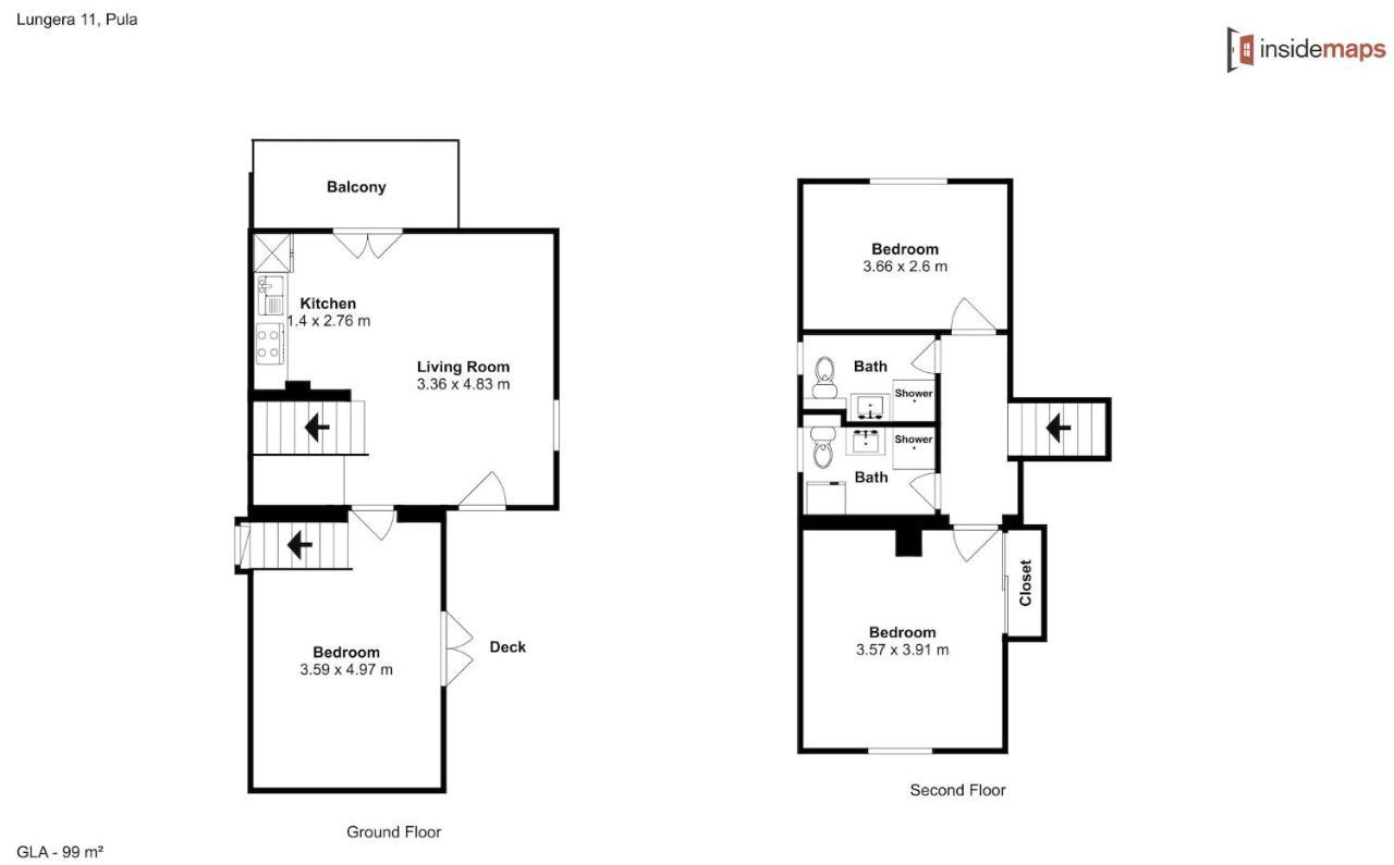 Apartment Lungera Pula Dış mekan fotoğraf